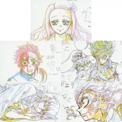 【中古】ポストカード 集合 ワールドツアー2024 原画ポストカードセット A(5枚セット) 「ワールドツアー上映 鬼滅の刃 絆の奇跡、そして柱稽古へ」 劇場グッズ