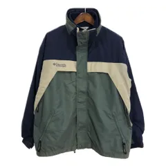 00年代 Columbia コロンビア ナイロンジャケット アウトドア グリーン (メンズ XL) 中古 古着 S2812