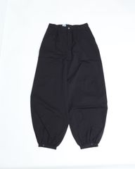 ブラック コムデギャルソン 寅壱パンツ バルーンパンツ ウールギャバ S