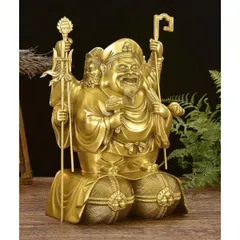 大黒様 七福神 銅製 年代不明 大黒様 七福神 銅製 年代不明 - メルカリ