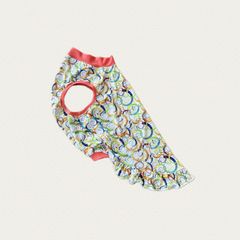 犬服　3L胴回64　ウォーターCOOL　リングサークル　ワンピ風