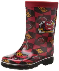 [ディズニー] レインブーツ 日本製 カーズ 14~19cm 男の子 キッズ ロンプC62カーズ