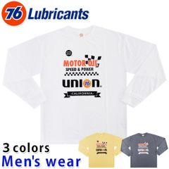 ナナロク 長袖 Tシャツ メンズ ワイド ユニオン 76 バイク オイル グッズ 761-3912B