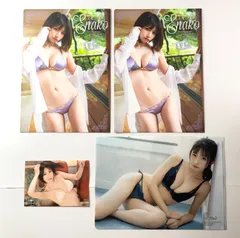 【まとめ売り】 えなこ クリアファイル ブロマイド チャンピオン アクション 付録 4点セット