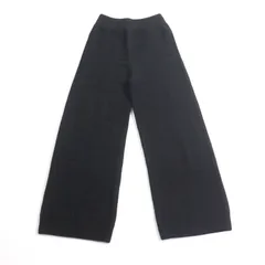 美品  HERMES  Hロゴ ニットパンツ  23AW  黒  XS～S 2025年最新】HERMES レディース パンツ その他の人気アイテム
