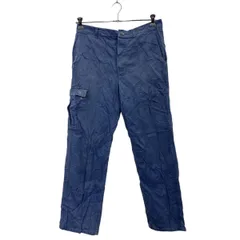 ワーク・ペインターパンツ W42 ブルー シンプル ロゴ 古着卸 アメリカ仕入 2304-1342