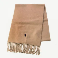 新品 ポロ ラルフローレン マフラー メンズ レディース ハニーブラウン 男女兼用 PC0476 220 POLO RALPH LAUREN クリスマス プレゼント
