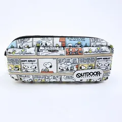 スヌーピー コミック ペンケース OUTDOOR PRODUCTS ポーチ SNOOPY