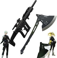 コスプレ小道具　斧　怪獣８号　キコル　武器　ハンドメイド Amazon.co.jp: CCQING 怪獣8号 保科宗四郎 四ノ宮キコル 斧 双刀
