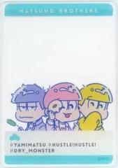 【中古】キャラカード 一松＆トド松＆十四松 「おそ松さん CHILL MATU トレーディングアクリルカード」