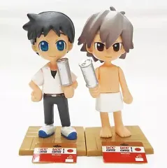 【中古】トレーディングフィギュア 碇シンジ＆渚カヲル(湯上り) 「ヱヴァンゲリヲン新劇場版：破」 ぷちえう  ぁ 特製フィギュア 2体セット えう  ぁぐらし UCCキャンペーン当選品