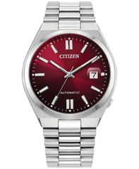 Free Shipping! Citizen Men's Automatic Tsuyosa Stainless Steel Bracelet Watch, 40mm, Silver