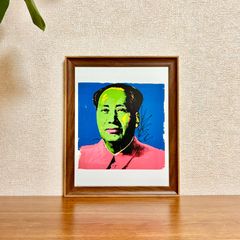 50cm×50cmポスター】アンディ ウォーホル 「毛沢東」（新品） - メルカリ