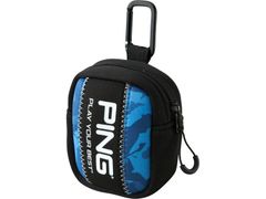 PING GB-N2310 カモ ボールケース ブルー36830-02