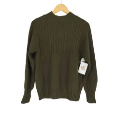 マーガレットハウエル MARGARET HOWELL WORSTED ケーブルニットセーター レディース JPN：2 