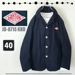 新品タグ付き✨【DANTON】丸襟ブルゾン コットン ネイビー 38サイズ 新品タグ付き✨【DANTON】丸襟ブルゾン コットン ネイビー 38