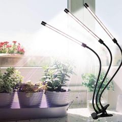 【在庫処分】クリップ式LED植物育成ライト 屋内植物成長ランプ、75W 126L