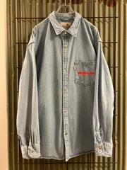 Levi’s Silver Tab Print Denim Shirt リーバイス　シルバータブ　プリントデニムシャツ　長袖シャツ