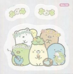 [중고] 스티커 스티커 집합 (배경 핑크) [스미코 쿠라시 미즈 피타 씰 네코 오늘 왔습니다]