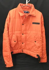 [90s] POLO SPORT RALPH LAUREN JACKET ポロ スポーツ ラルフローレン レスキュージャケット L オレンジ 裏フリース 25327555 