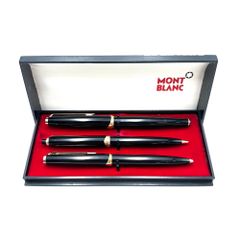 【美品】MONTBLANC　モンブラン　万年筆　ボールペン　シャープペンシル　3本セット　ペン　シャーペン