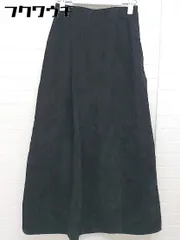 ◇　ALICIA　PAGEBOY　アリシア　ページボーイ　サイドジップ　ロング　フレア　スカート　サイズF　ブラック　レディース 【中古】 【1104010007024】