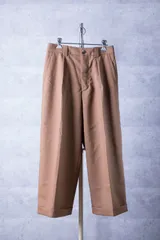 MARNI　マルニ　ワンタックワイドクロップドスラックス