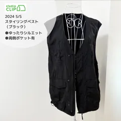 【美品】 studioCLIP スタイリングベスト（ブラック）