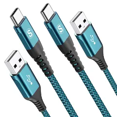 【新品】 たいぷしー充電器 急速 ケーブル 1M 2本セット,AviBrex 充電器 Type-C to USB-A 3.2A USB C ケーブルiPhone 1 7 充電 iPhone16/iPhone 15 17/アイフォン/いphone16 15  0