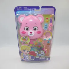 ポーリーポケット　ケアベア Amazon.com: Polly Pocket x Care Bears Dolls & Playset with