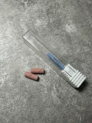 カラー バネ付きスモールマンドレール 直径 3mm スカイブルーのサムネイル