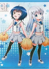 【中古】タペストリー マヤ＆チノ B2タペストリー 「PS Vitaソフト ご注文はうさぎですか?? Wonderful party!」 ソフマップ購入特典