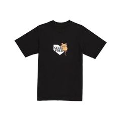 【新品・未使用】SECRET FRESH S/S T-SHIRTS (Tarsier) BLACK