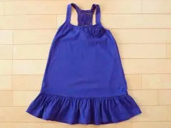 モンスーン 子供服 MONSOON 半袖 ワンピース ワンピ 5歳 6歳 約 110cm ★3 キッズ 【中古】 ユーズド 女の子 女児 ガールズ ブランド USED アウトレット リサイクル 古着 子ども服 こども服 子供 子ども