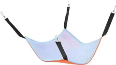 Toddmomy 猫吊床 通気性メッシュ製 ペット用ハンモック 中型 二面使用可能