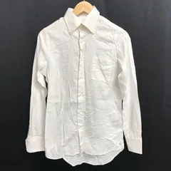 JAPAN QUALITY】 長袖ドレスシャツ【 メンズXS程度　37/84　白/white】ボタンダウン/Tops/shirt◆BJ022-c