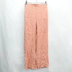 ◇ ◎●未使用● ⊂ ur's ユアーズ ストレートパンツ サイズM オレンジ系 レディース E  【1502060049184】