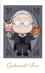 【中古】キャラカード 坂本太郎(ミニキャラ) 「SAKAMOTO DAYS×Chugai Grace Cafe ポラショットコレクション お給仕ver.」