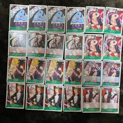 【美品】ONE PIECE カードゲーム　film フィルム　緑　セット