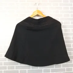 M1-00018【Women】PROPORTION(プロポーション）スカート 2(XS相当）/黒