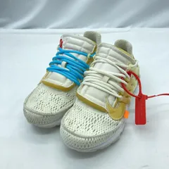 【中古】OFF-WHITE×NIKE AIR PRESTO White/Black/Cone サイズ27cm AA3830-100 オフホワイト ナイキ ホワイト[19]