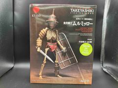 新品未開封 海洋堂 タケヤ式自在置物 古代ローマ骸骨剣闘士フィギュア