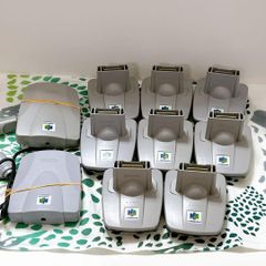 NINTENDO64 GBパック8個 VRSユニット2個 まとめ売りセット 任天堂64 拡張周辺機器 ゲームボーイプレイヤー 動作未確認 ジャンク品扱いのサムネイル