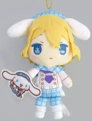 【中古】キーホルダー 星野愛久愛海(アクア)＆シナモロール マスコットホルダー 「【推しの子】×サンリオキャラクターズ」