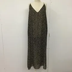 LEPSIM レプシィム ワンピース ロングスカート キャミワンピース ノースリーブワンピース ロングワンピース 総柄 シースルー