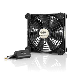 AC Infinity MULTIFAN S3 静音 120mm USB Fan 冷却ファン 受信機 DVR プレイステーション Xbox パソコン キャビネット 冷却 デュアルバージョン