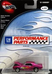 【中古】ミニカー 1/64 ’67 CAMARO(バイオレット) 「100％ Hot Wheels PERFORMANCE PARTS」 [56592]