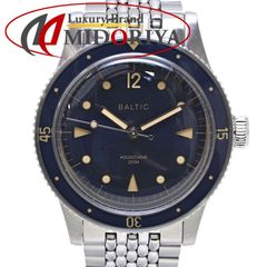 バルチック BALTIC アクアスカーフ クラシック bl-aquablug-metal 【2025年購入】ビーズ オブ ライス ブレスレット【中古】 腕時計 メンズ ステンレススチール/40076