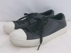 ◇ converse ALL STAR COUPE LEATHER OX オールスター 31300291 スニーカー シューズ 23.5㎝ ブラック レディース P 1308160074824