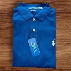 新品ポロラルフローレン　長袖ポロシャツ　カスタムスリムフィット　タグあり　送料無料　即日発送